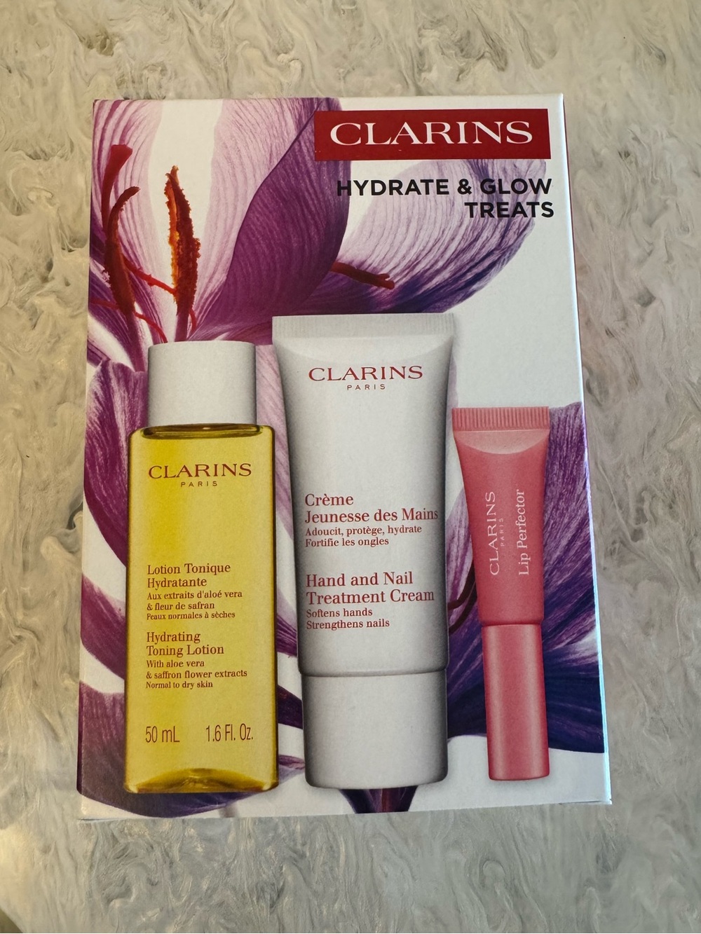 Clarins Hydrate and Glow Treats